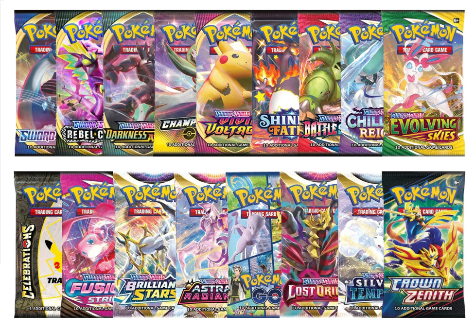 Sword and Shield Boosters Collection Bundle