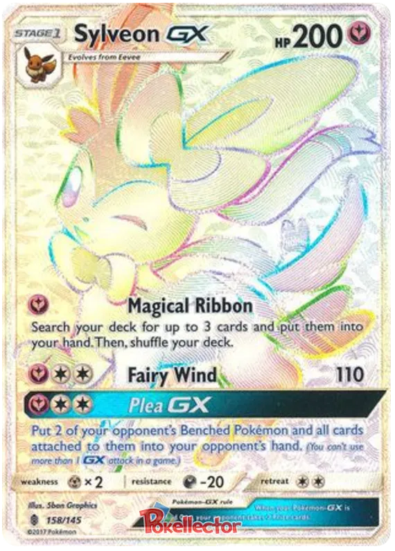 Sylveon GX 158/145 Guardians Rising