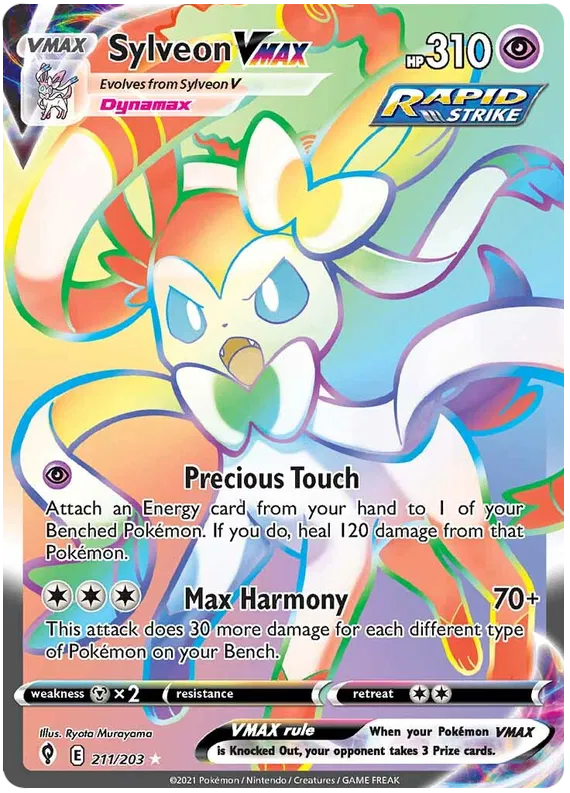 Sylveon VMAX 211/203 Evolving Skies