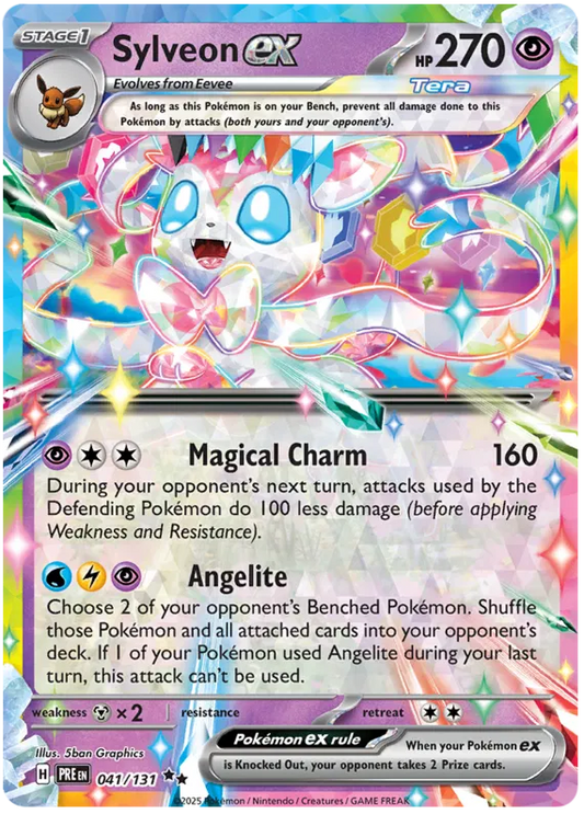Sylveon ex 041/131 Prismatic Evolutions