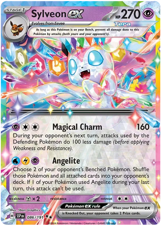 Sylveon ex 086/191 Surging Sparks