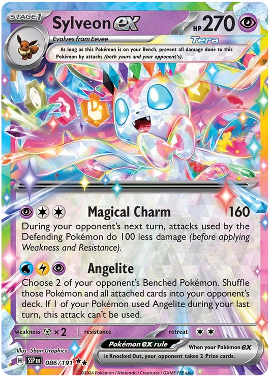 Sylveon ex 086/191 Surging Sparks