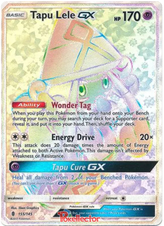Tapu Lele GX 155/145 Guardians Rising