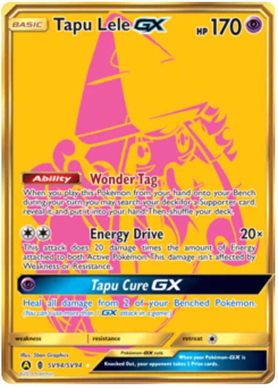 Tapu Lele GX SV94/SV94 Hidden Fates