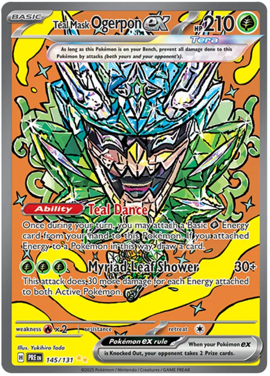 Teal Mask Ogerpon ex 145/131 Prismatic Evolutions