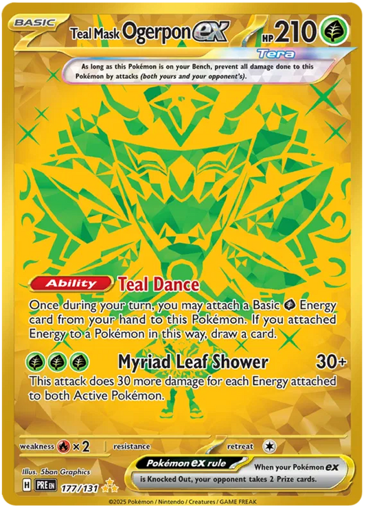 Teal Mask Ogerpon ex 177/131 Prismatic Evolutions
