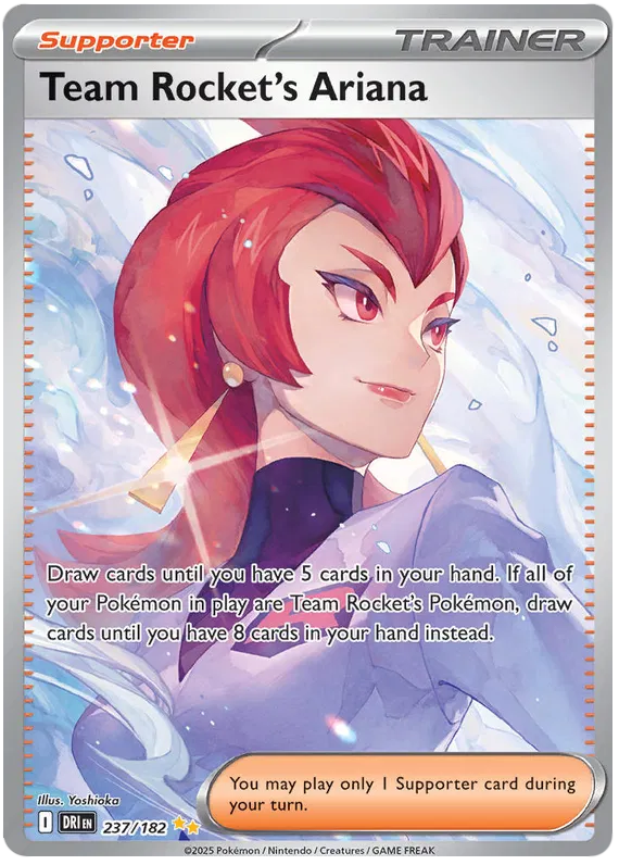 Team Rocket's Ariana 237/182 Destined Rivals
