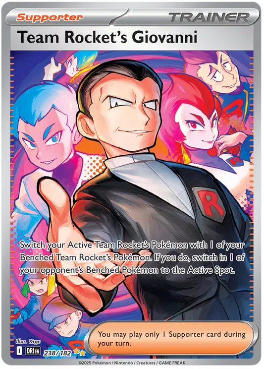 Team Rocket's Giovanni 238/182 Destined Rivals
