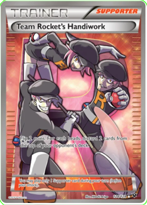 Team Rocket's Handiwork 124/124 Fates Collide