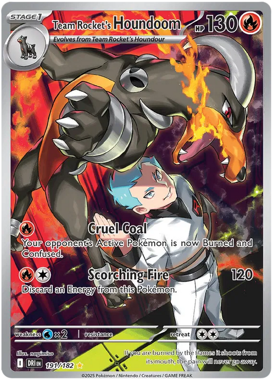 Team Rocket's Houndoom 191/182 Destined Rivals