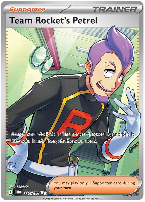 Team Rocket's Petrel 226/182 Destined Rivals
