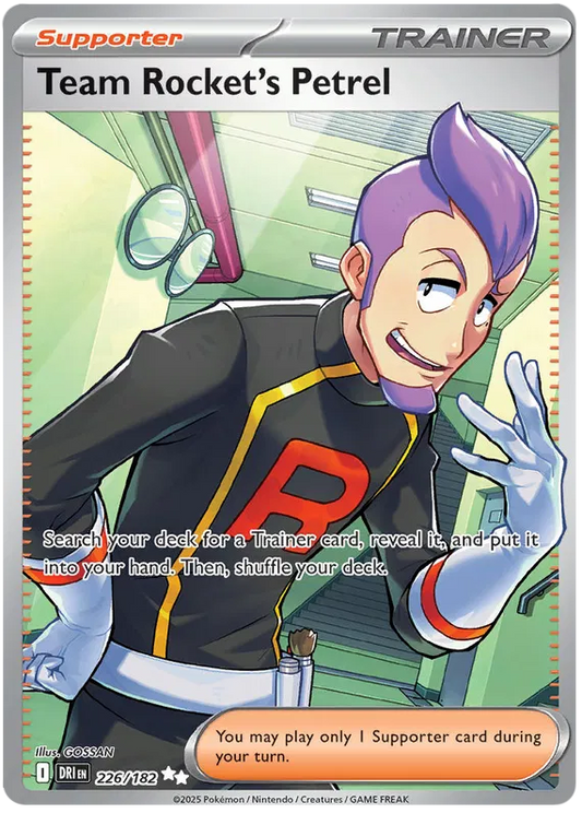 Team Rocket's Petrel 226/182 Destined Rivals
