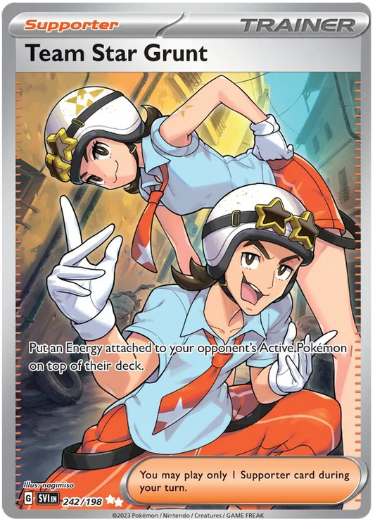 Team Star Grunt 242/198 Scarlet & Violet Base Set