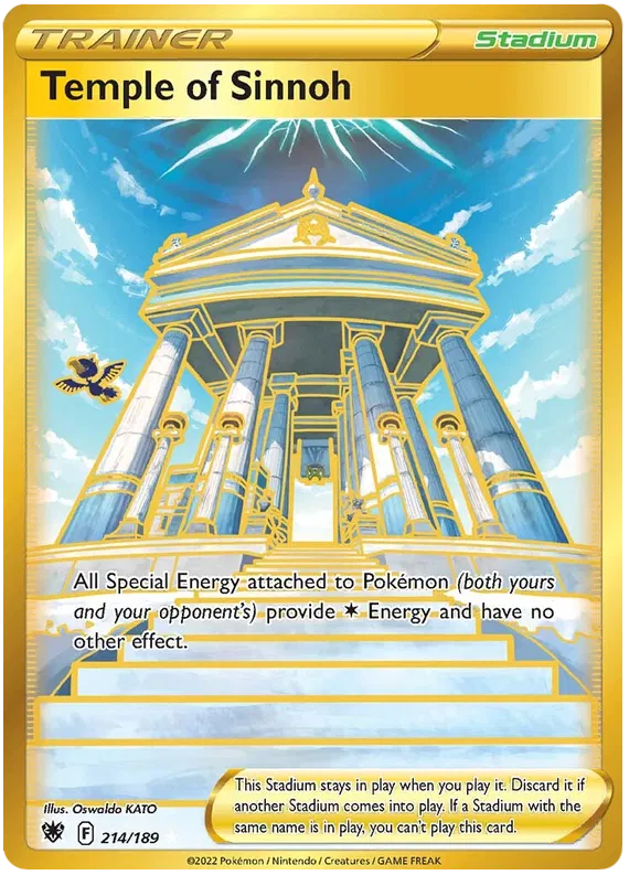 Temple of Sinnoh 214/189 Astral Radiance