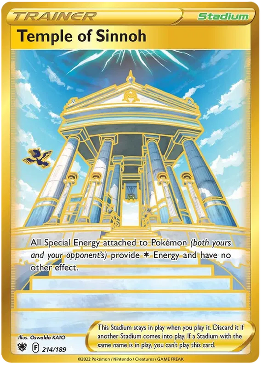 Temple of Sinnoh 214/189 Astral Radiance