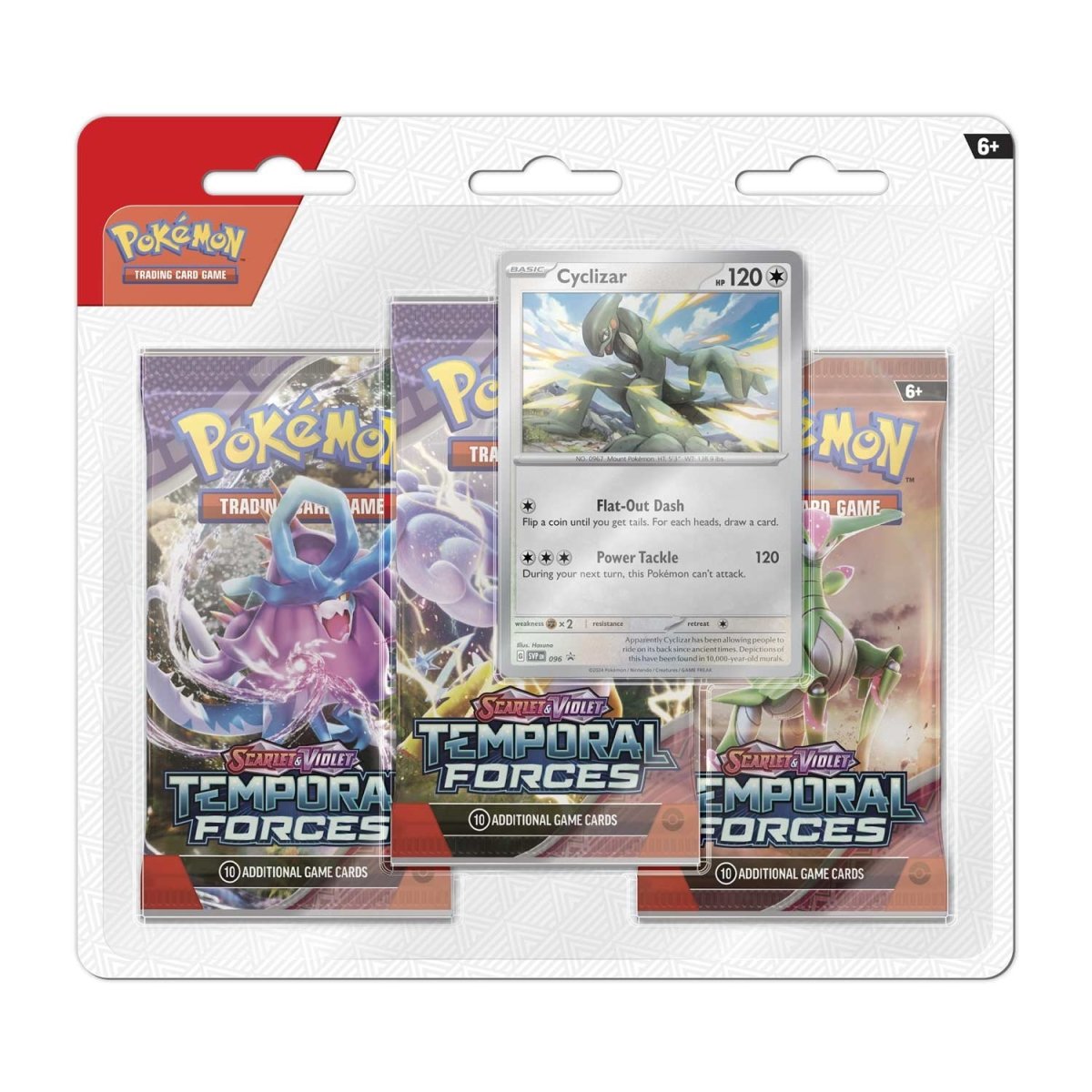 Temporal Forces 3-pack Blister Cyclizar