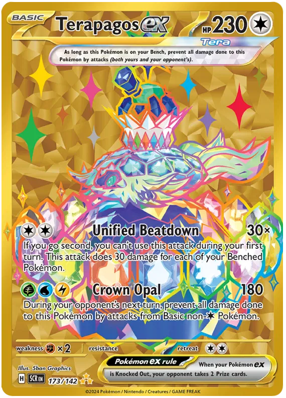 Terapagos ex 173/142 Stellar Crown