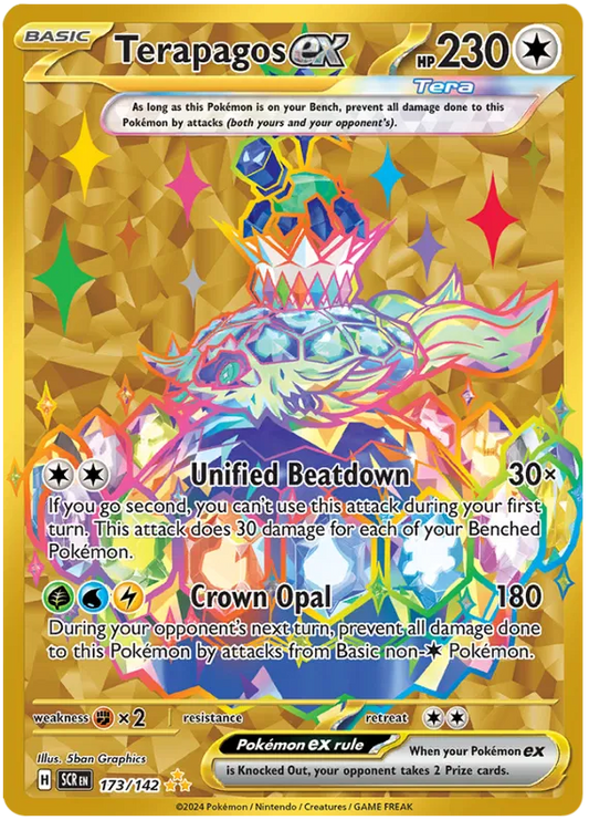 Terapagos ex 173/142 Stellar Crown