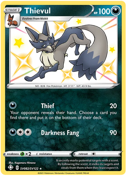 Thievul SV082/SV122 Shining Fates