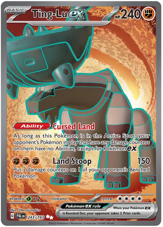Ting-Lu ex 243/193 Paldea Evolved