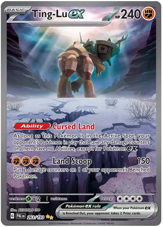 Ting-Lu ex 263/193 Paldea Evolved