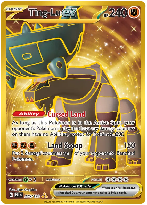 Ting-Lu ex 275/193 Paldea Evolved