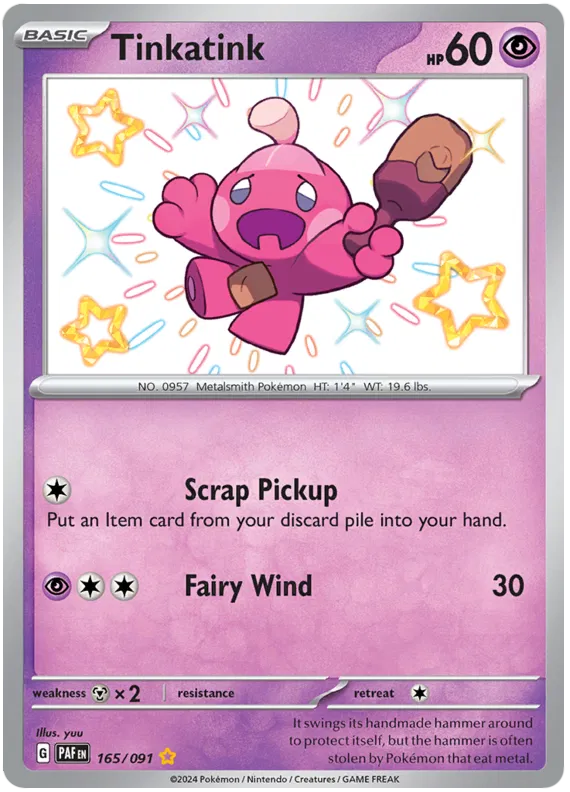 Tinkatink 165/091 Paldean Fates