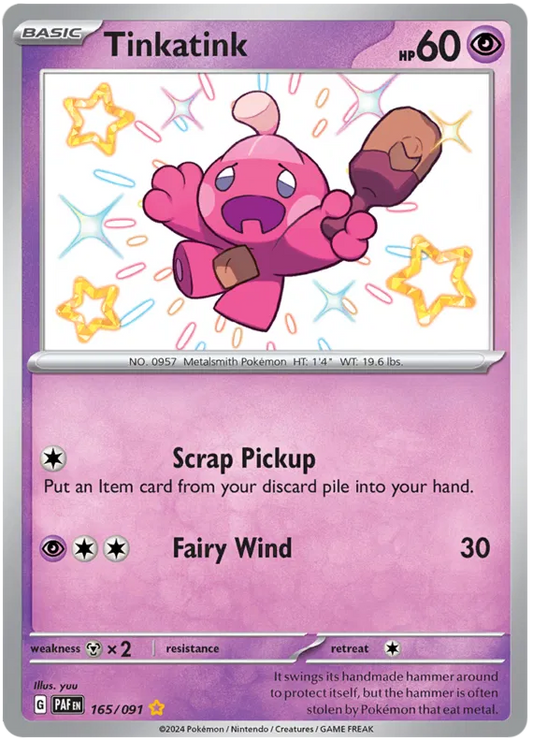 Tinkatink 165/091 Paldean Fates