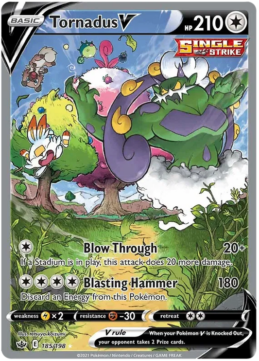 Tornadus V 185/198 Chilling Reign