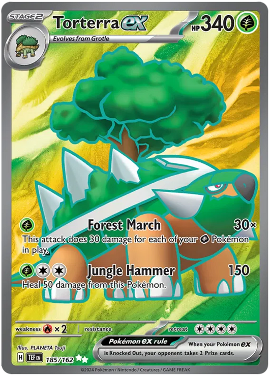 Torterra ex 185/162 Temporal Forces