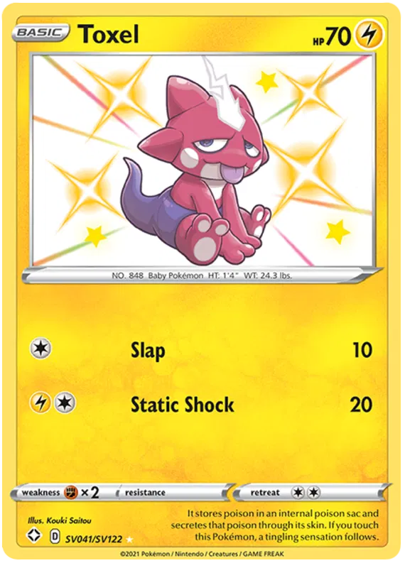 Toxel SV041/SV122 Sword & Shield Shining Fates