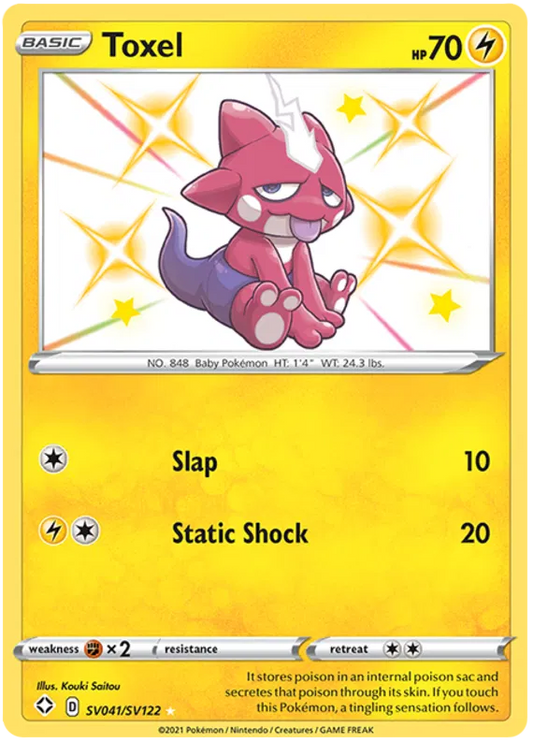 Toxel SV041/SV122 Shining Fates