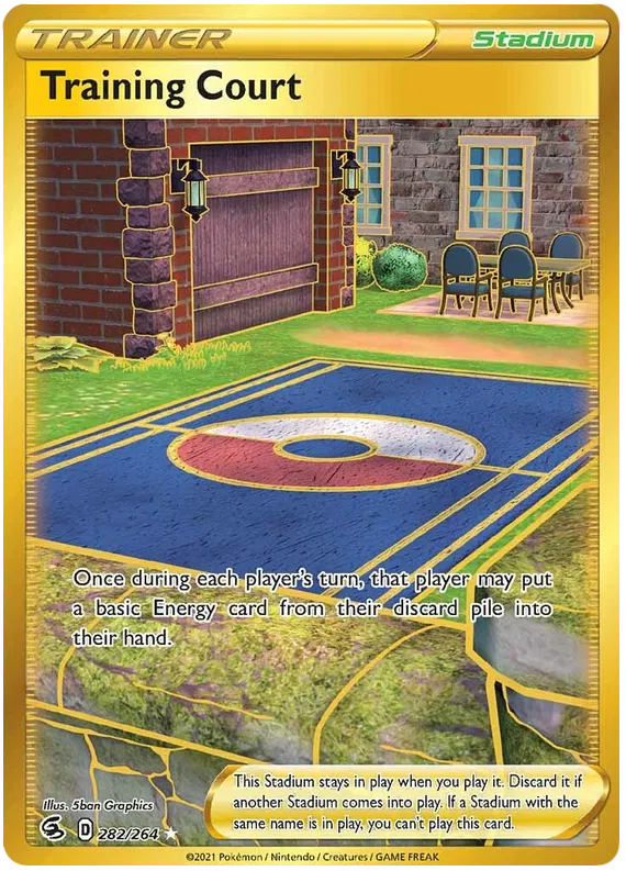 Training Court 282/264 Sword & Shield Fusion Strike