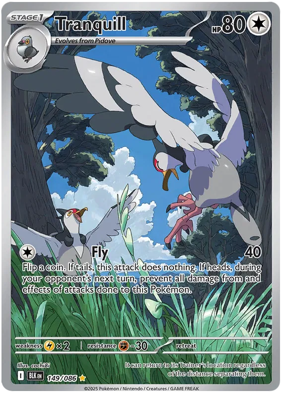Tranquill 149/086 Black Bolt
