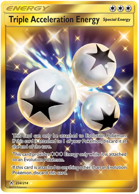 Triple Acceleration Energy 234/214 Unbroken Bonds