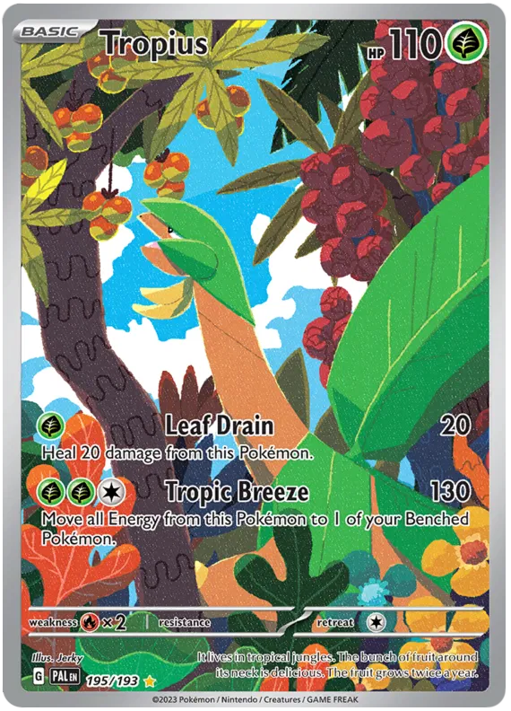 Tropius 195/193 Paldea Evolved
