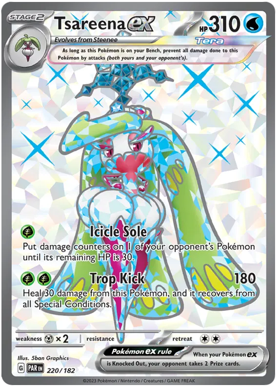 Tsareena ex 220/182 Paradox Rift