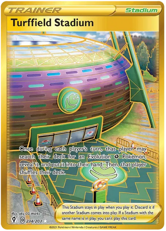 Turffield Stadium 234/203 Evolving Skies