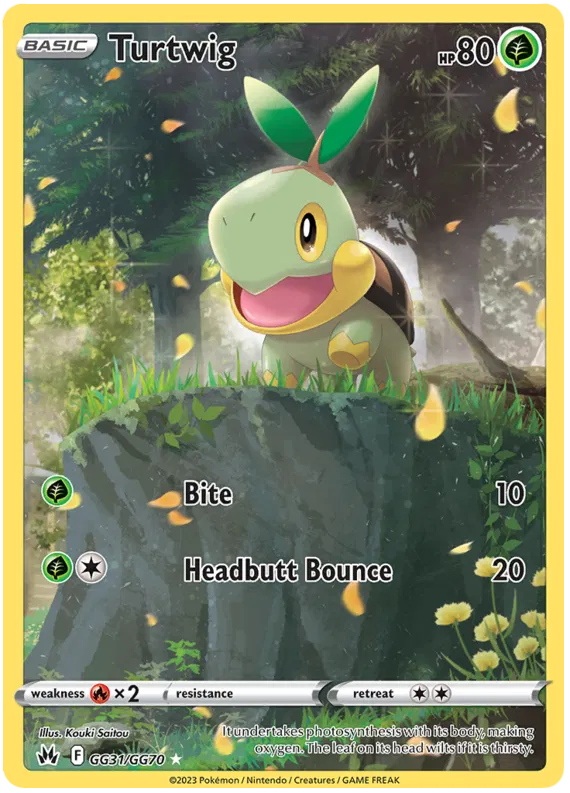 Turtwig GG31/GG70 Crown Zenith Galarian Gallery