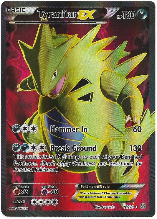 Tyranitar EX 91/98 Ancient Origins