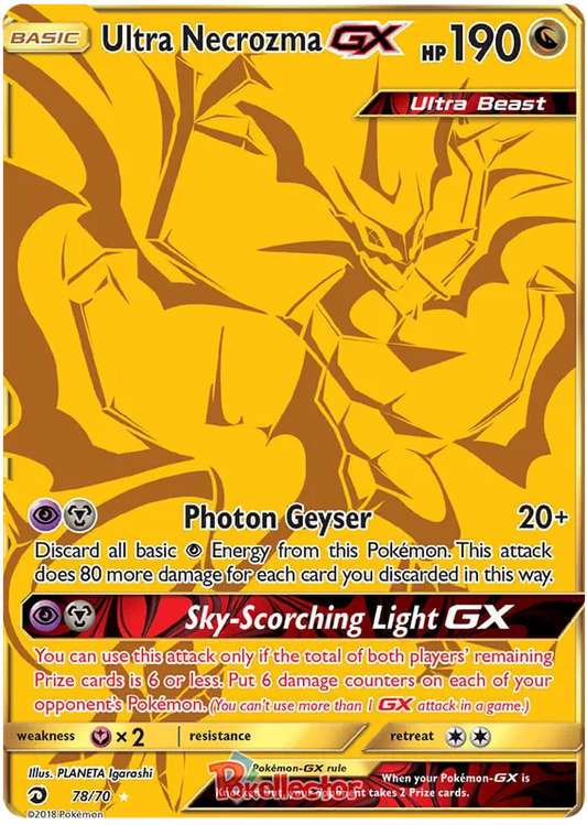 Ultra Necrozma GX 078/070 Dragon Majesty