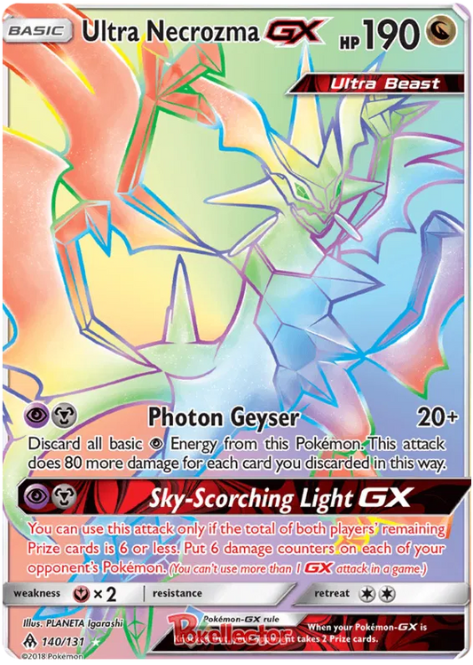 Ultra Necrozma GX 140/131 Forbidden Light