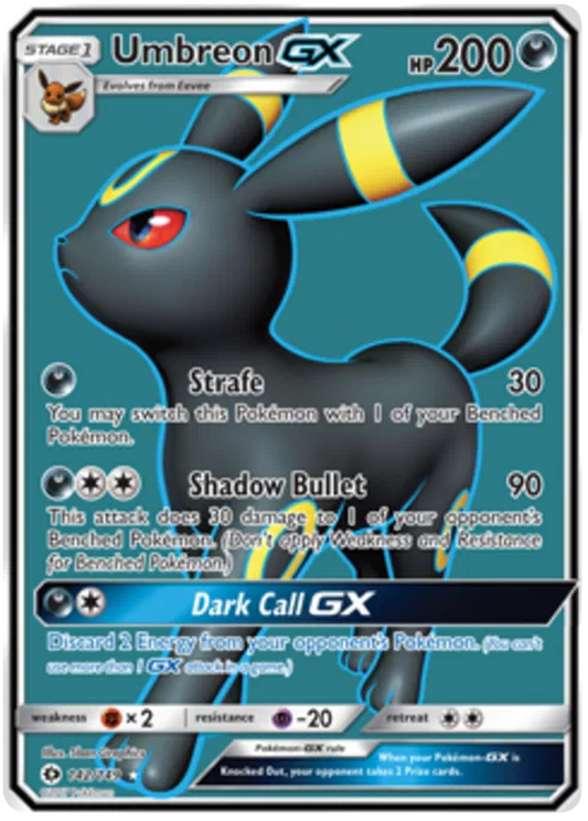 Umbreon GX 142/149 Sun & Moon