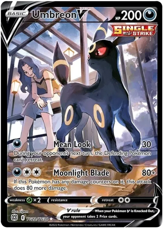 Umbreon V TG22/TG30 Sword & Shield Brilliant Stars Trainer Gallery