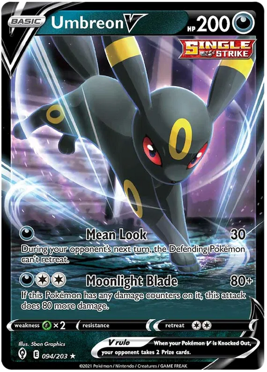 Umbreon V 94/203 Sword & Shield Evolving Skies