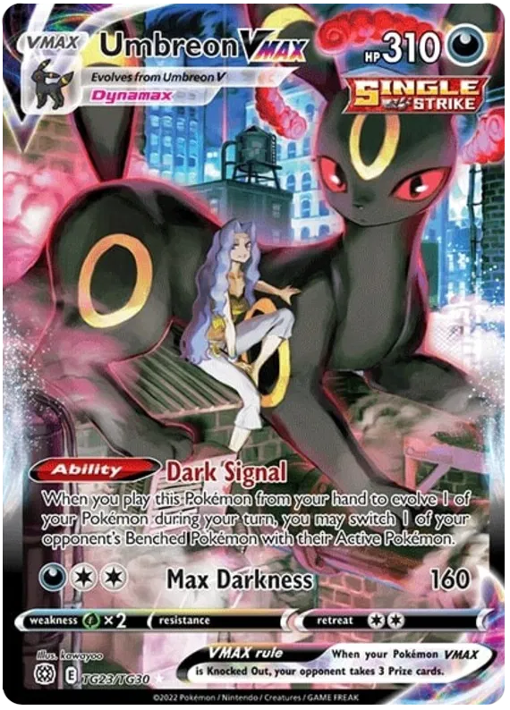 Umbreon VMAX TG23/TG30 Brilliant Stars Trainer Gallery