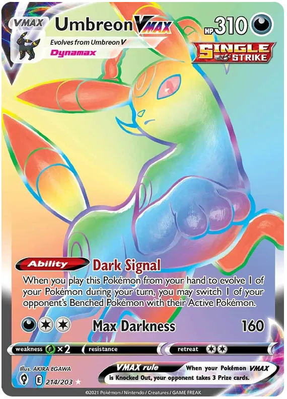 Umbreon VMAX 214/203 Evolving Skies