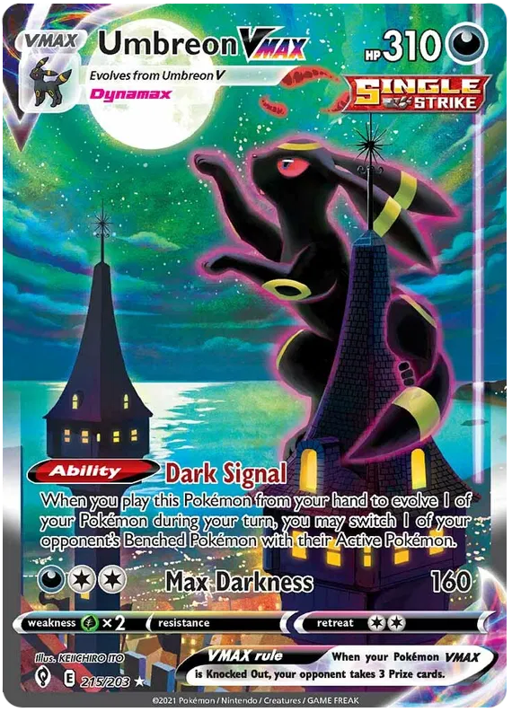 Umbreon VMAX 215/203 Evolving Skies
