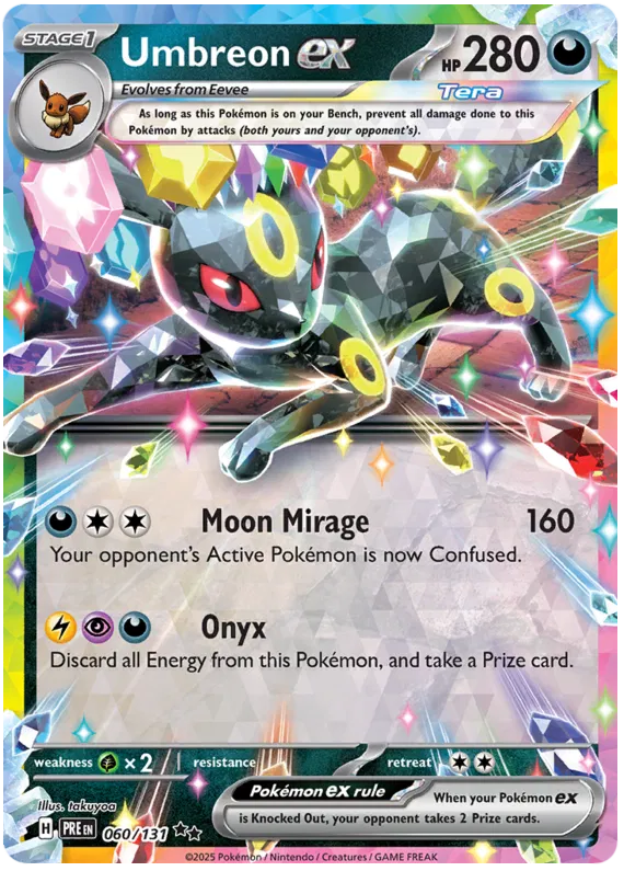 Umbreon ex 060/131 Prismatic Evolutions