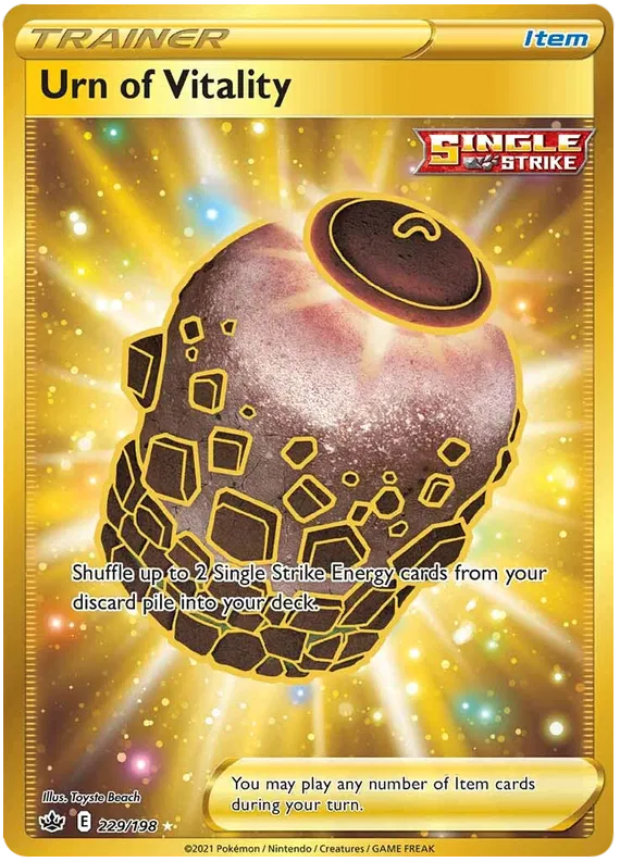 Urn of Vitality 229/198 Sword & Shield Chilling Reign
